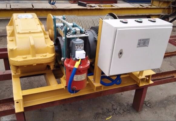 YT JM Slow Speed Electric Winch for lifting pulling Electric Control Box with Push Button