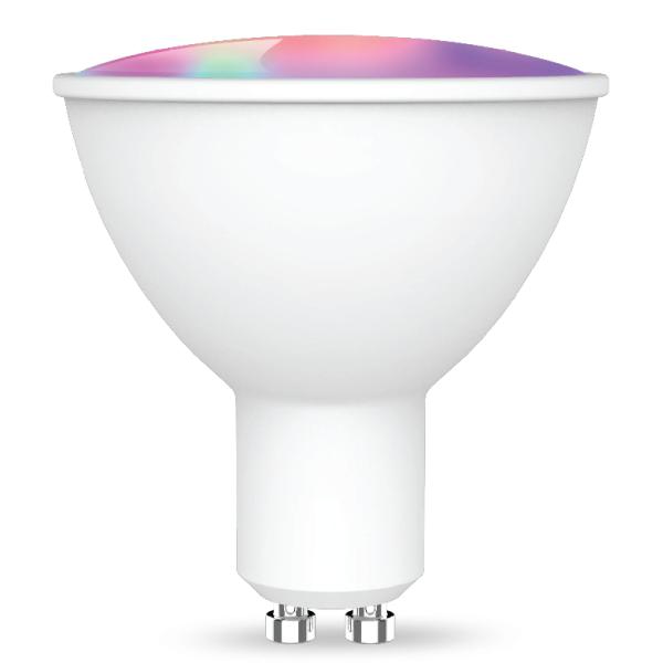 Application Controlled Gu10 Intelligent Spotlight Bulb with 85lm/w Luminous Efficiency