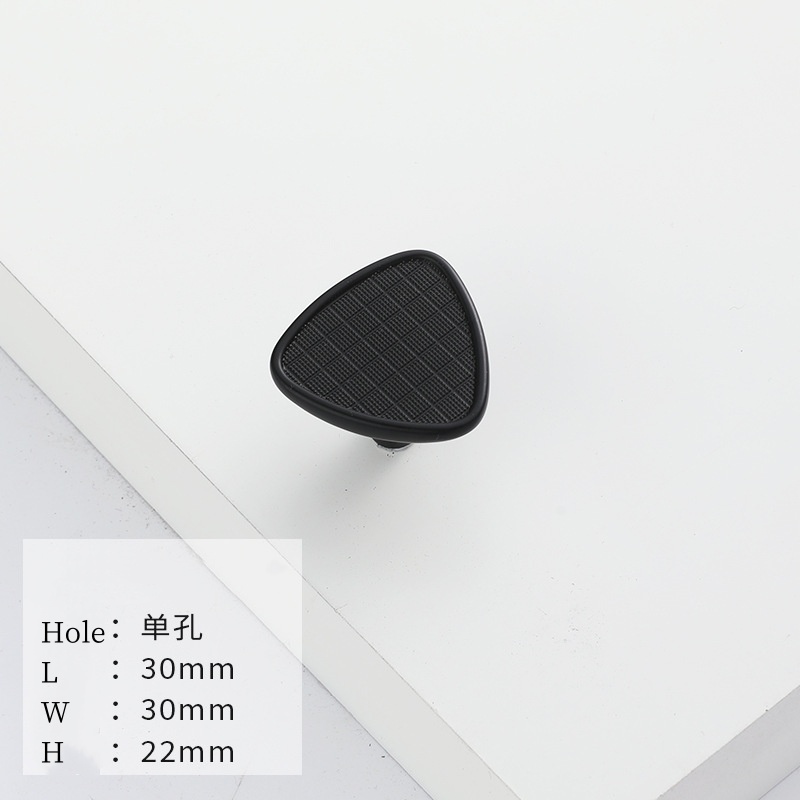 Modern Simple New Chinese Single Double Hole Cabinet Drawer Knobs Wardrobe Handles and Furniture Hardware Accessories