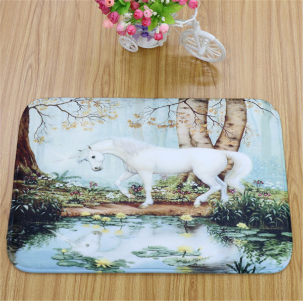 Cartoon Digital Print Polyester Throw Blanket , Custom Warm Quilted Blanket