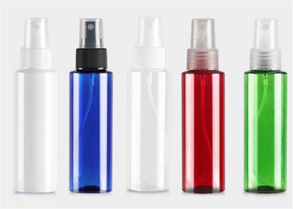 Cylinder Pet Plastic Pump Lotion Packing Refillable Perfume Spray Bottle