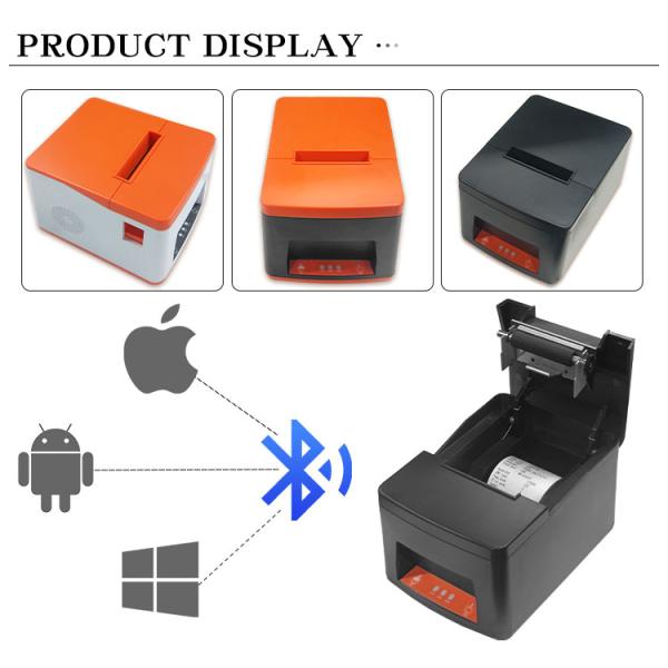USB/Bluetooth 2.0/4.0 Interface Type Thermal Desktop Receipt Printer for 58mm Tickets
