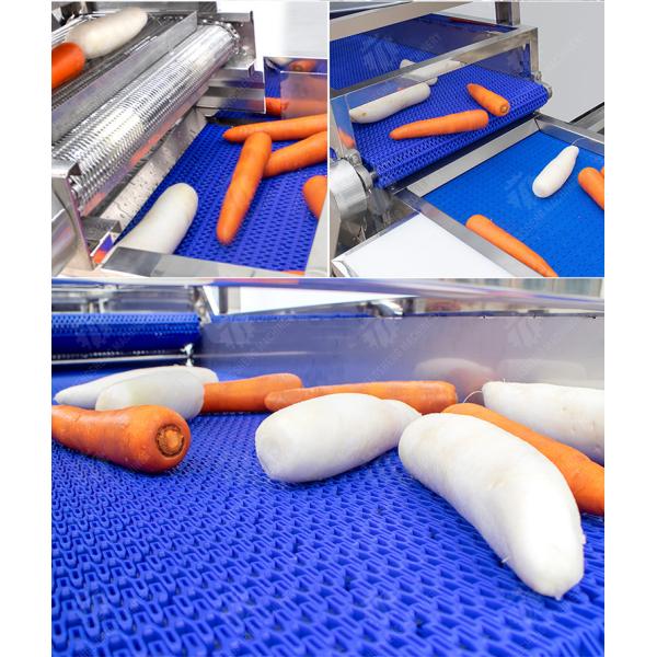 Fruit and vegetable roller bubble washing and air-drying picking line Fruit Vegetable FOOD processing production Machine