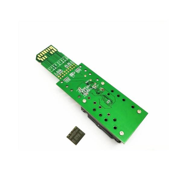 BGA254 programmer socket eMMC254 Reader Clamshell Structure Chip socket data recovery date backup repair