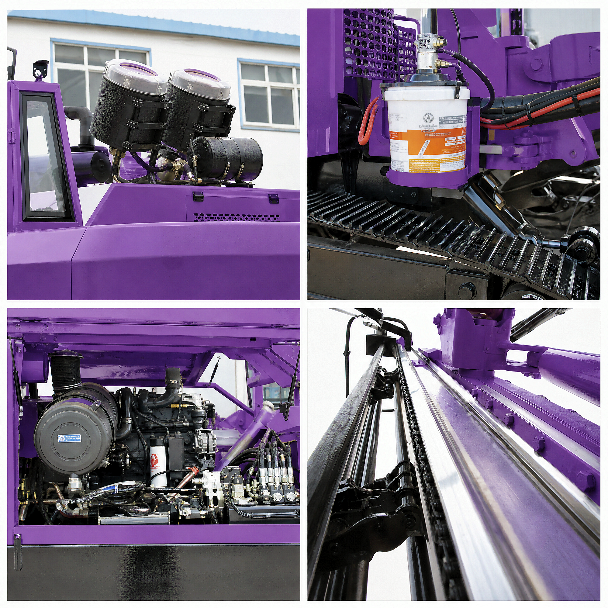 Mining DTH Drilling Rig Fully Enclosed Operator Cab Hydraulic Drilling Machine Crawler Drilling Rig Equipment