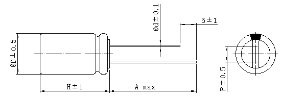 5F 2.7V Double Layer SuperCapacitor 10*20 For Digital Camera Vacuum