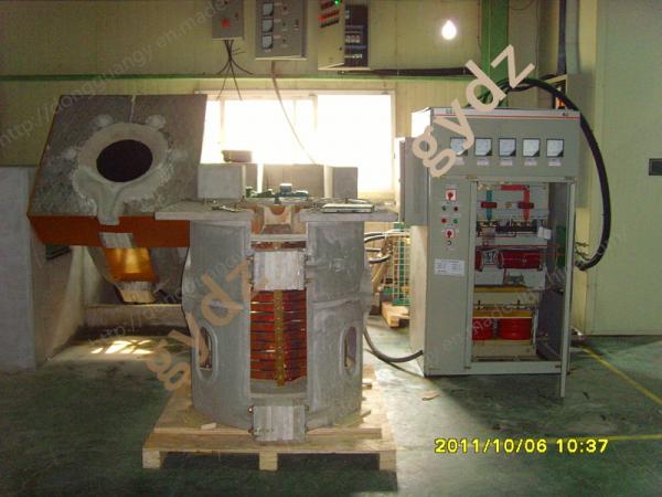 Buy Silicon Cabide Control Metal Melting Furnace For 200KG Iron,Steel,Brass,Aluminum,Silver at wholesale prices