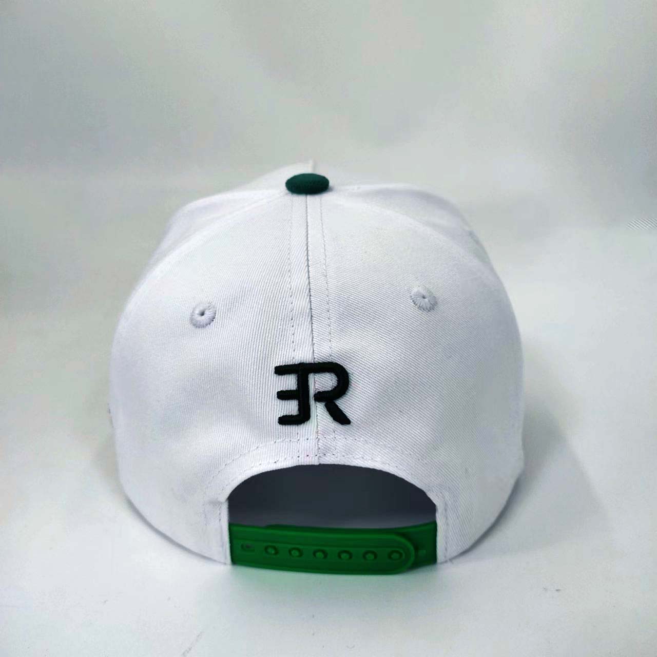 Structured Baseball Cap Two tone Cotton 3D Patch Embroidered 5 panel Mid Profile Custom Pattern Custom Suede
