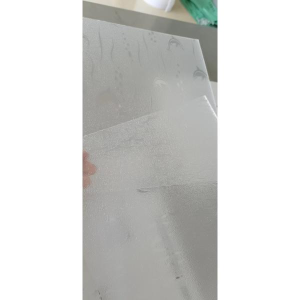 Decorative PS Plastic Sheets Color Embossed Polystyrene Sheets GPPS Pattern Plexiglass Sheet