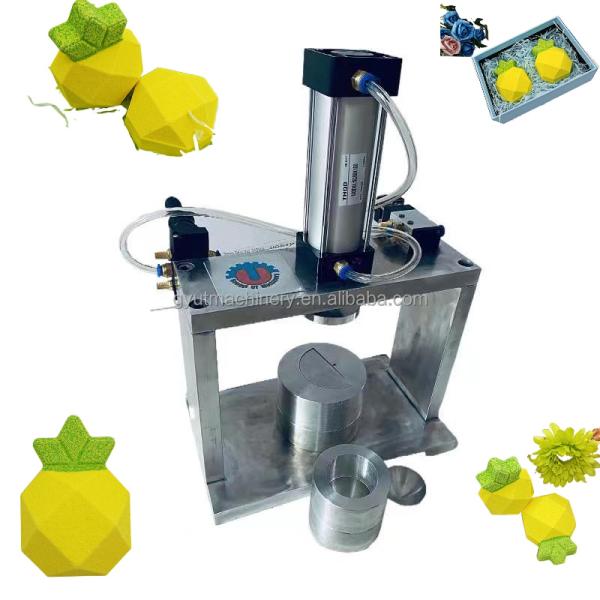 Mini Innovative Bath Bomb Molding Machine with Four Roller Double Press Technology