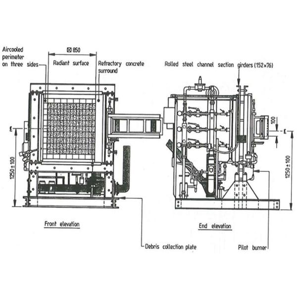 BS 476 Part 7 Flammability Testing Equipment / Surface Flame Spread Test Apparatus