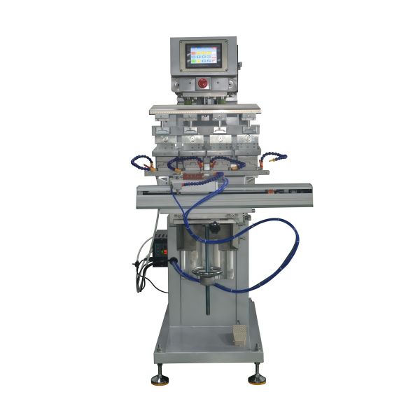 4 Color Servo Direct Push Pad Printing Machine