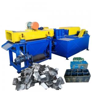 China High Seperation Ratio Lead Lithium Battery Recycling Machine for E Waste Scrap Battery on sale