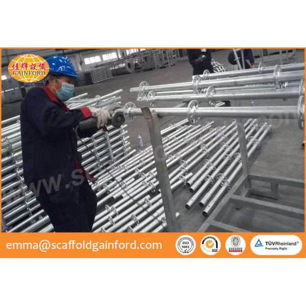 2000mm scaffolding ring lock standard ring lock scaffolding vertical for bridge water tower