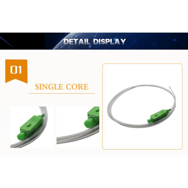 Telecom LAN 3.0mm Yellow 1m Fiber Optic Pigtail