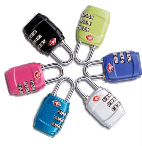 zinc alloy TSA number padlock