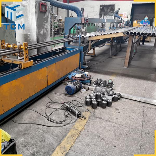 Sanitary Tubes Automatic Pipe Polishing Machine Internal Surface Mechanical Polishing