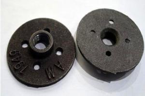 China Black Threaded Steel Flanged Ductile Iron Fittings on sale