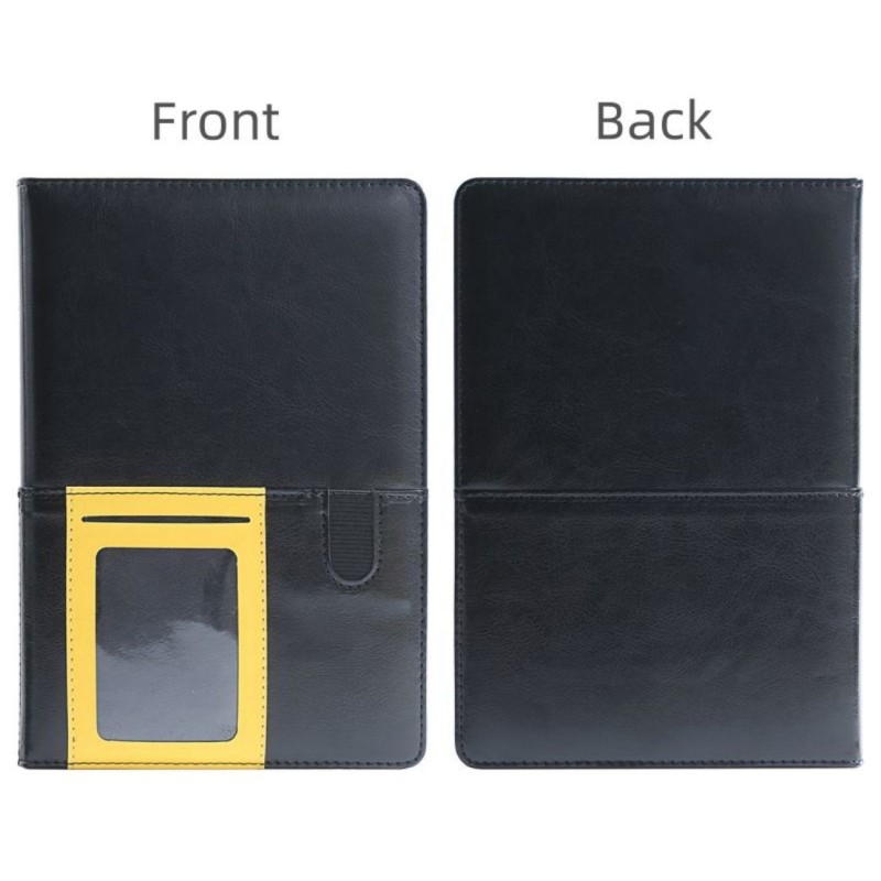 Custom Personalized Hardcover PU Leather A5 Multi-Function Business Notebook Set, Ideal For Office Use & Business Presents