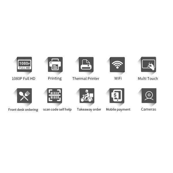 WiFi Self Service Order Machine With App 15.6 Inch