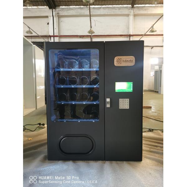 1 Meter Mini Vending Machine For Mobile Accessories Black Color Small Snack Vending Machine