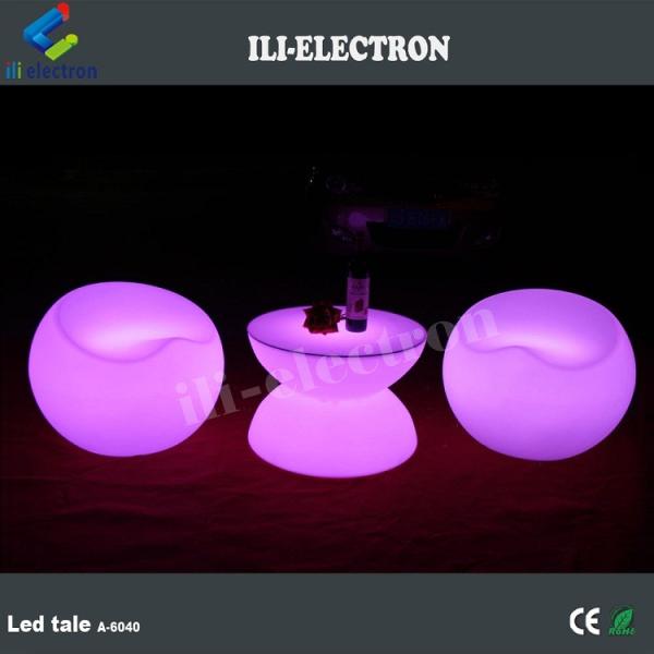 LED Lights Bar Round Table