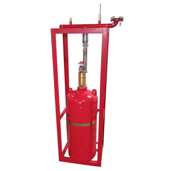 Insulated FM200 Pipe Network System Fire Extinguisher For Telecommunication Room