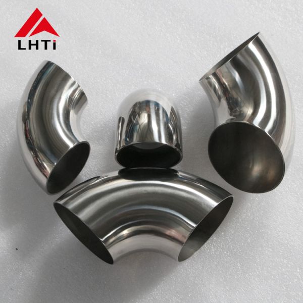High Quality 3.5" Seamless Titanium Tube Elbow