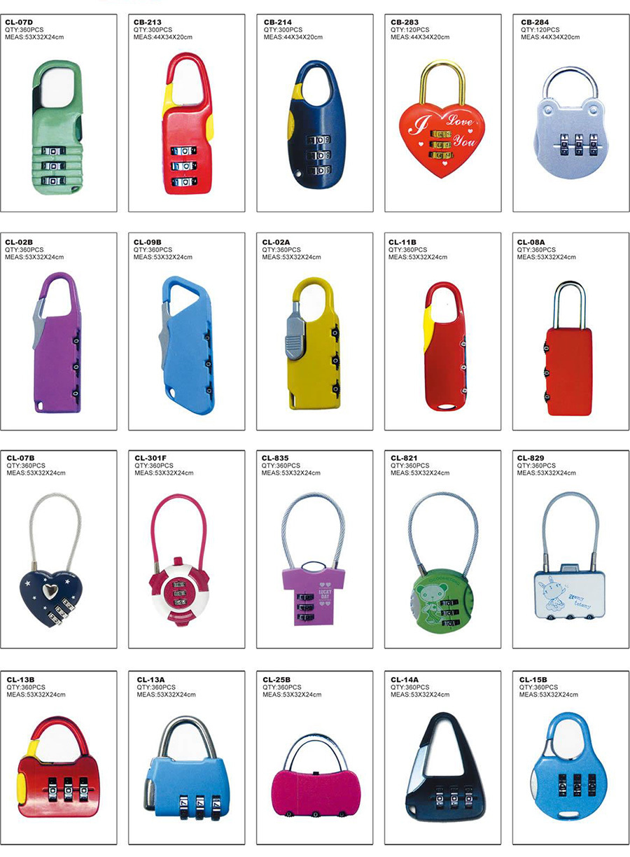 RESEITABLE COMBINATION PADLOCK