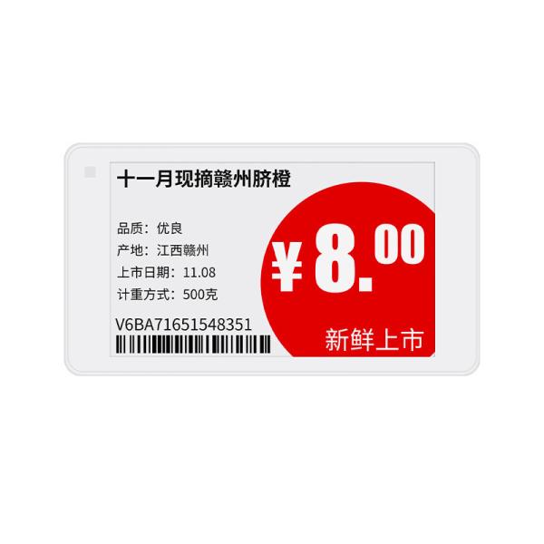 4 Inch white and black Epaper Display 480*800 Dot Matrix Colour Eink Display SPI interface