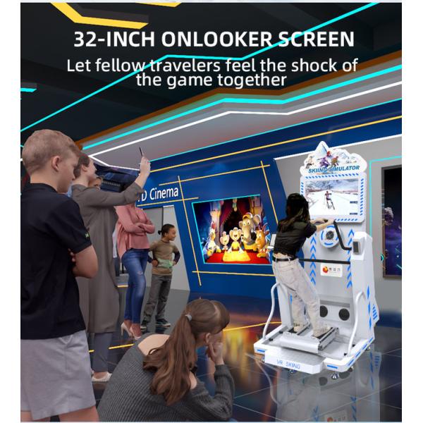 Dynamic Indoor Ski Simulator 9d Virtual Reality Snowboard Simulator Machines