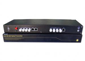 China 8ch HD SDI Fiber Optic Converter With RS485 Ethernet Port on sale