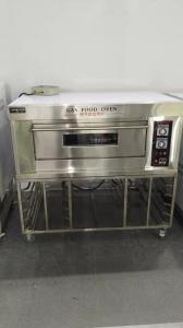 Quality New finished bakery machine 1layers 2 trays high quality stainless steel baking oven for sale