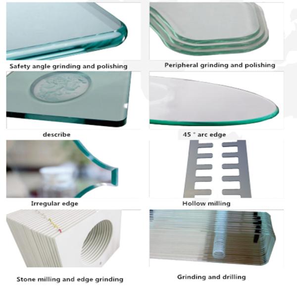 Glass beveling machine polishing automatic glass double edger cnc automatic drilling glass machine