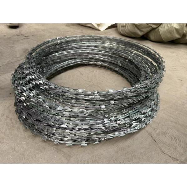 Hot Dip Galvanized razor wire cbt60 Standard Export Packaging