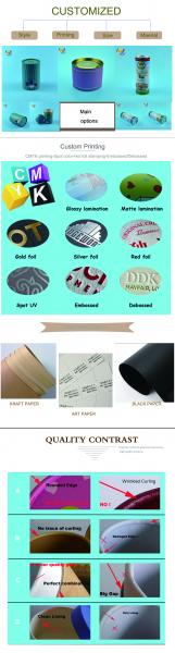 35mm Diameter Biodegradable Kraft Paper Lip Balm Tubes