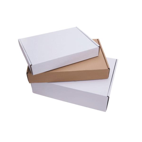 Customizable White Rigid Electronics Shipping Packaging Box Art Paper With Durability