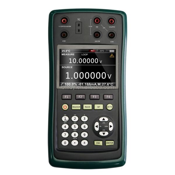 High Precision Temperature Calibrator Handheld On-site Temperature Calibration Machine Color Screen Temp Calibrator Lab