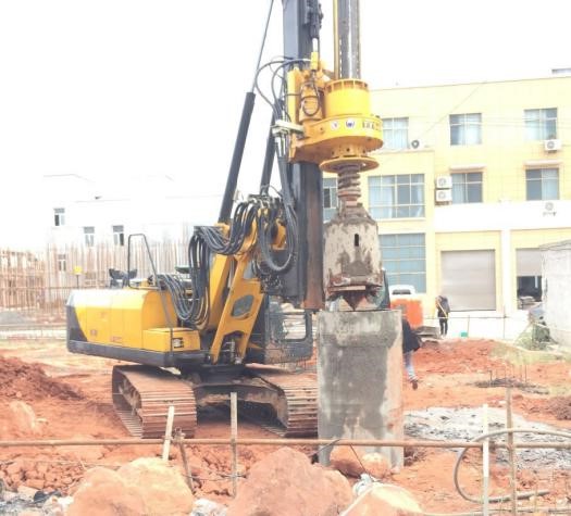 Single Load Transportation Rotary Piling Rig KR60C With CAT Chassis
