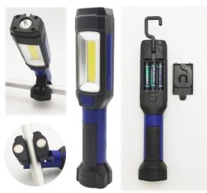 300lm Cordless Portable LED Work Lights Functional With Clamp Handle 1x1W LED On