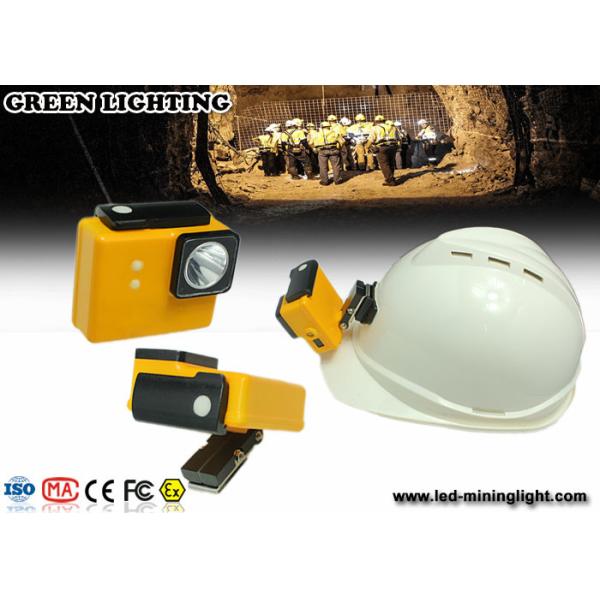 Safety Cordless Mining Headlamp / 7000 Lux led mining lamp light weight