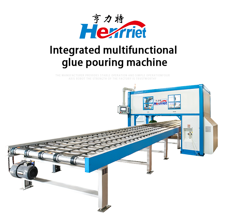 Customized integrated automatic glue sprayer machine for producing wooden door clean panels in building materials companies