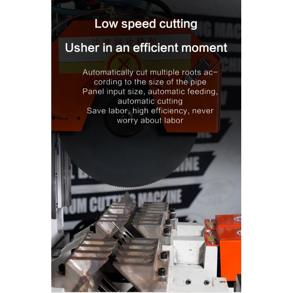 Cader 350CNCServo Automatic Feeding Small square Pipe Cutting Machine 90 Degree Pipe Cutting Machine Price Factory Direct Sales