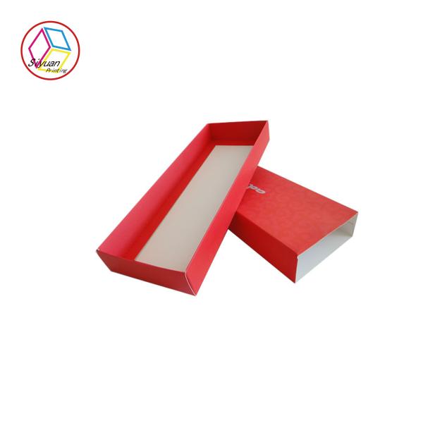Personalized Handmade Craft Paper Gift Box With Information Card Inside
