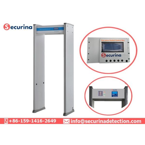 700 Tunnel Size Metal Detector Security Gate , Security Walk Through Gate For Security Searches