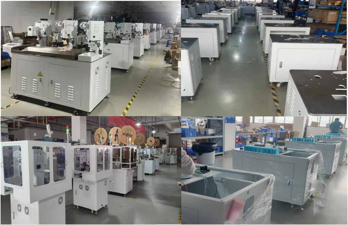 High Speed Servo Cable Cutting Machine 7 Inch Touch Screen Automatic Cut And Strip Machine 3000W