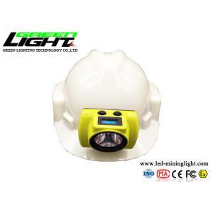Quality 18000LUX 6.8Ah Rechargeable Mining Cap Lamps IP68 385LUM for sale