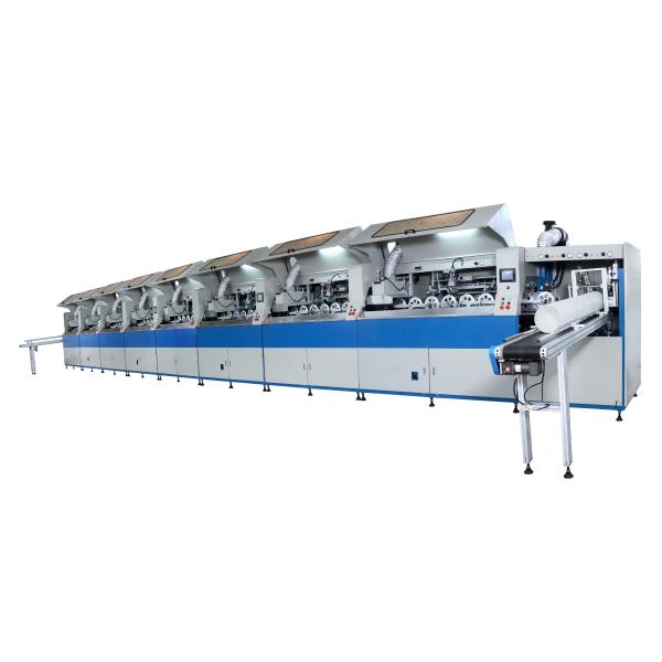 1-5 Liter 35 Pcs/min Plastic Round Bucket UV Printing Machine