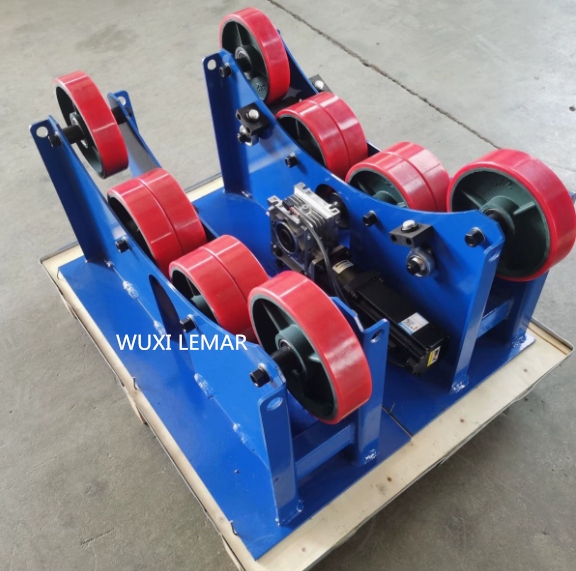 Welding Rotator Close-up View