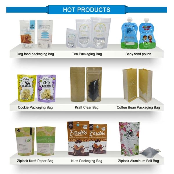 Matte blue cosmtic packaging bags customized flat foil sachets